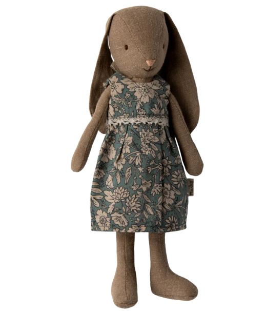 Maileg Bunny Size 1 Brown Dress