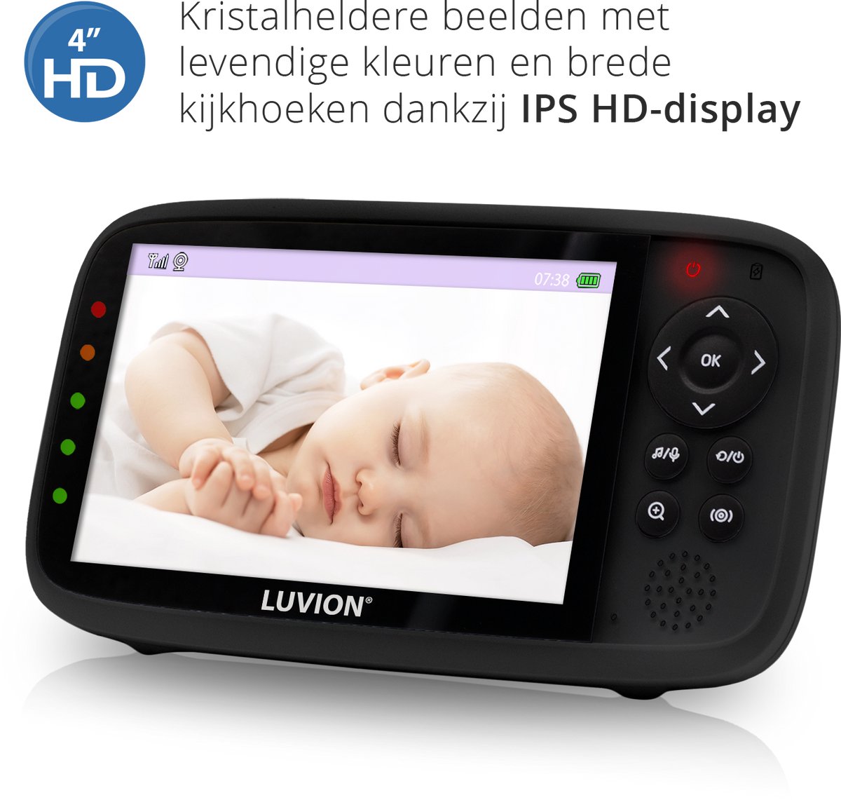 Luvion Babymonitor Essential 2 Digitaal Black
