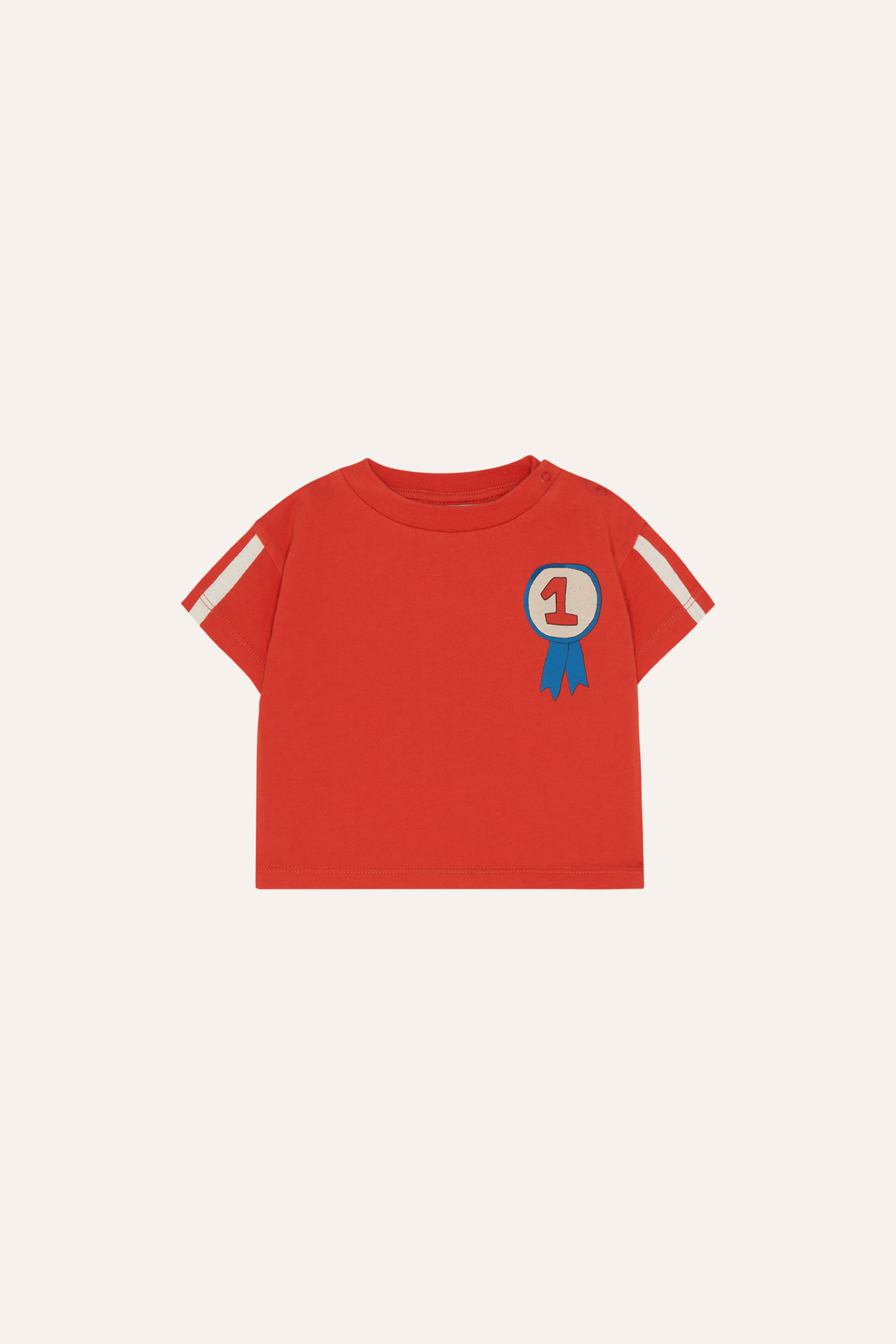 The Campamento Baby T-shirt Number One Red