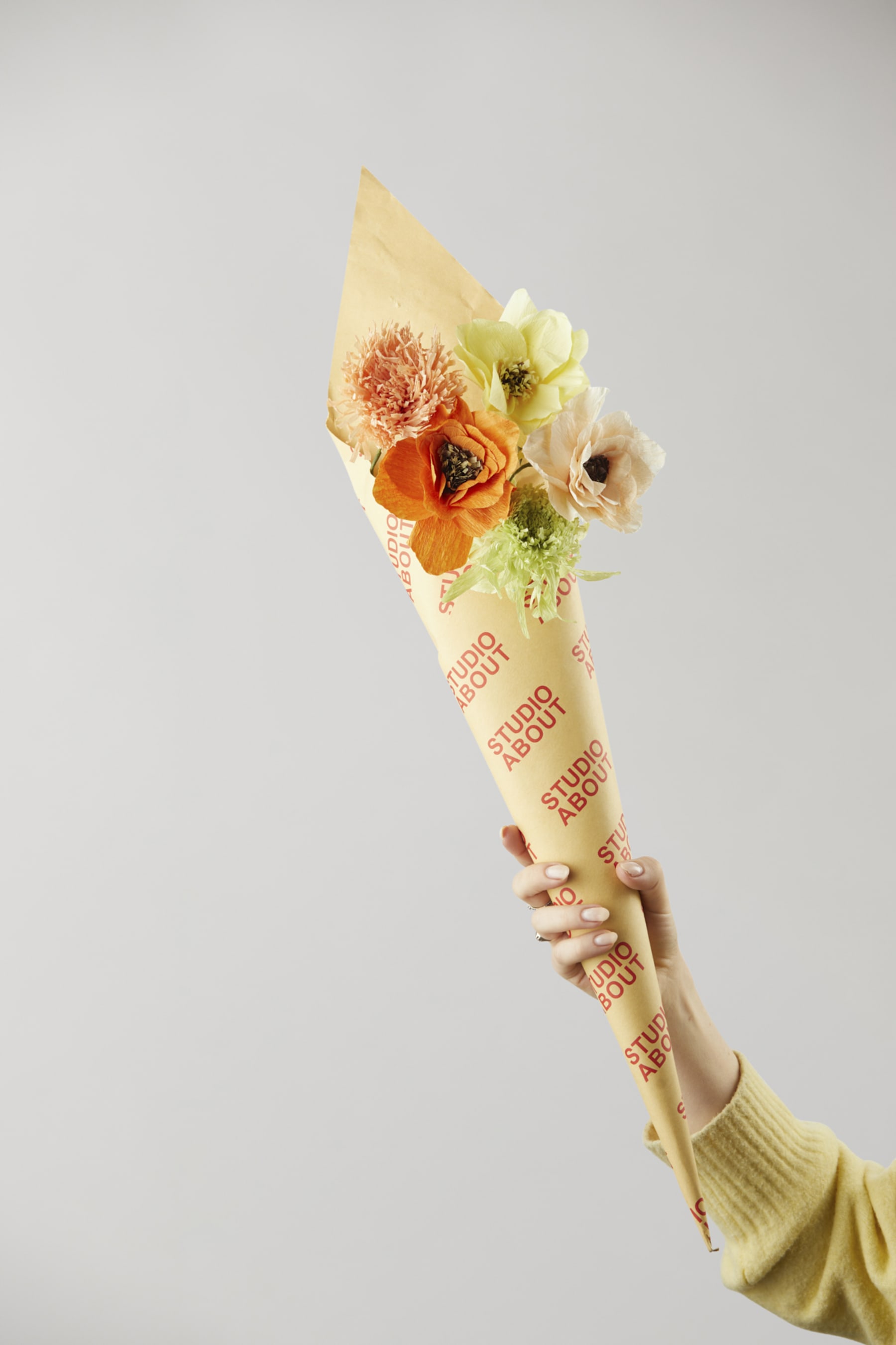 Studio About Boeket Papierbloemen Sunshine -  5 stuks