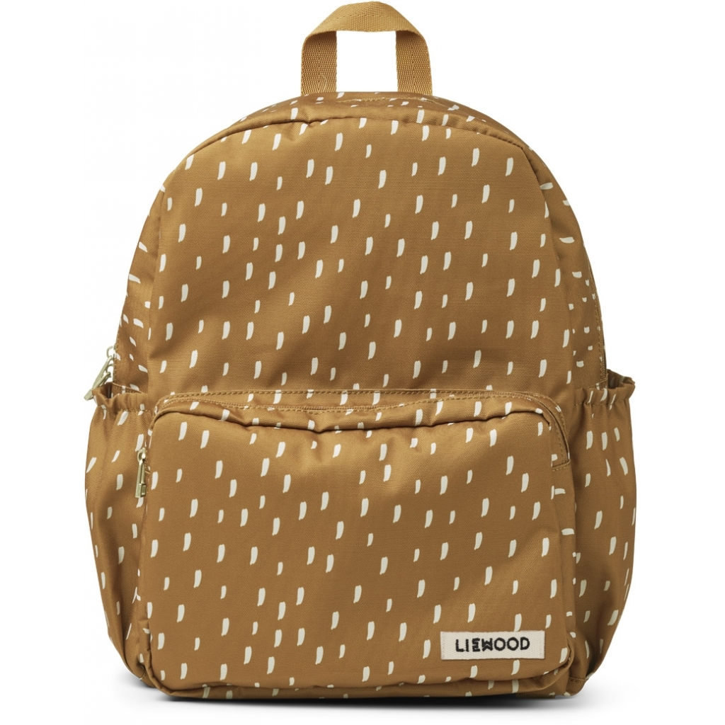 Liewood / James school backpack / Graphic stroke - golden caramel
