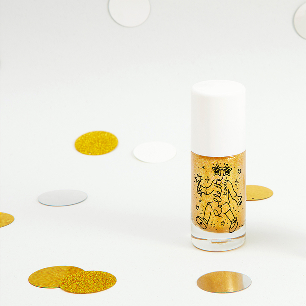 Nailmatic / body glitter gel / gold