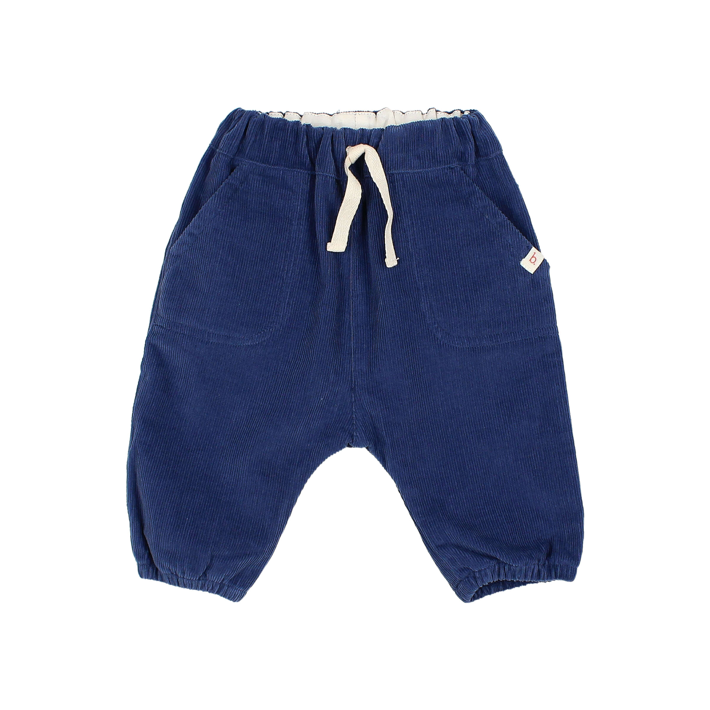 Buho Baby Broek Soft Velours Marine
