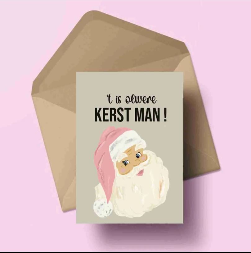 Moomade Wenskaart 'T Is Olwere Kest Man