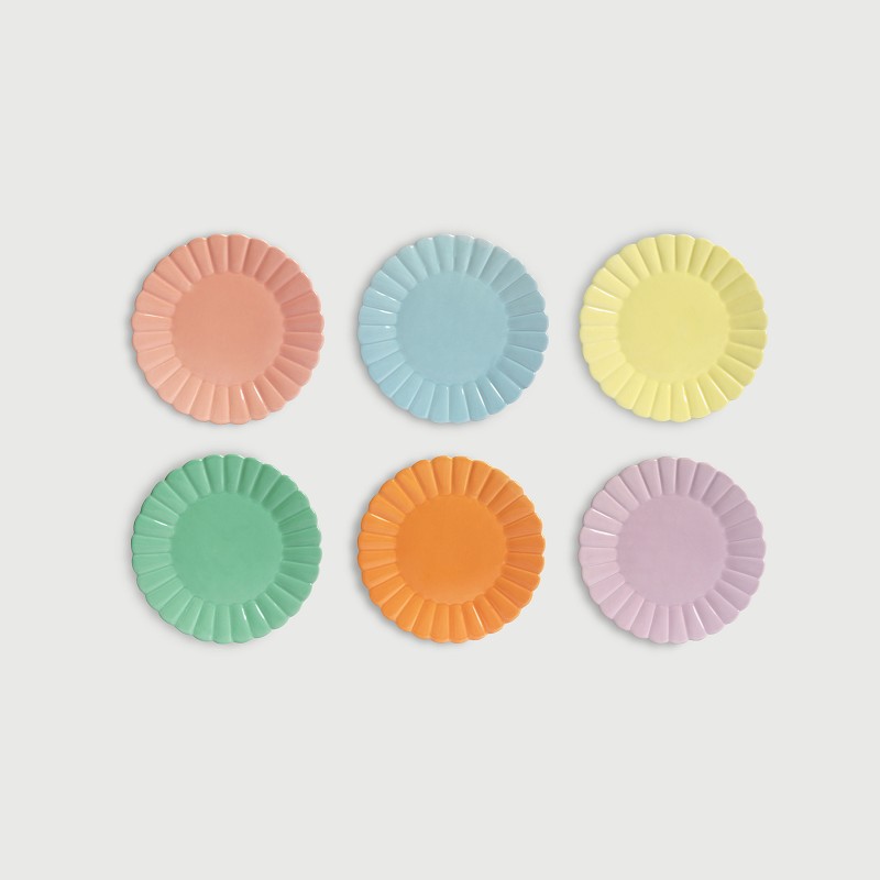 Klevering / bord / scallop large / lila