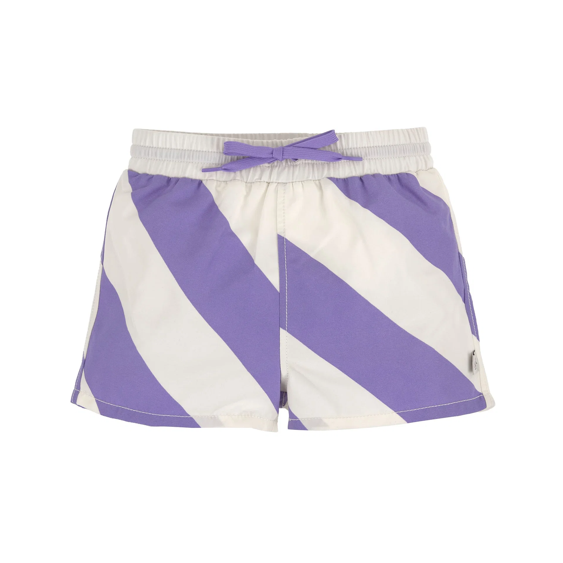 Lässig Zwemshort Stripes Purple-Sea Salt