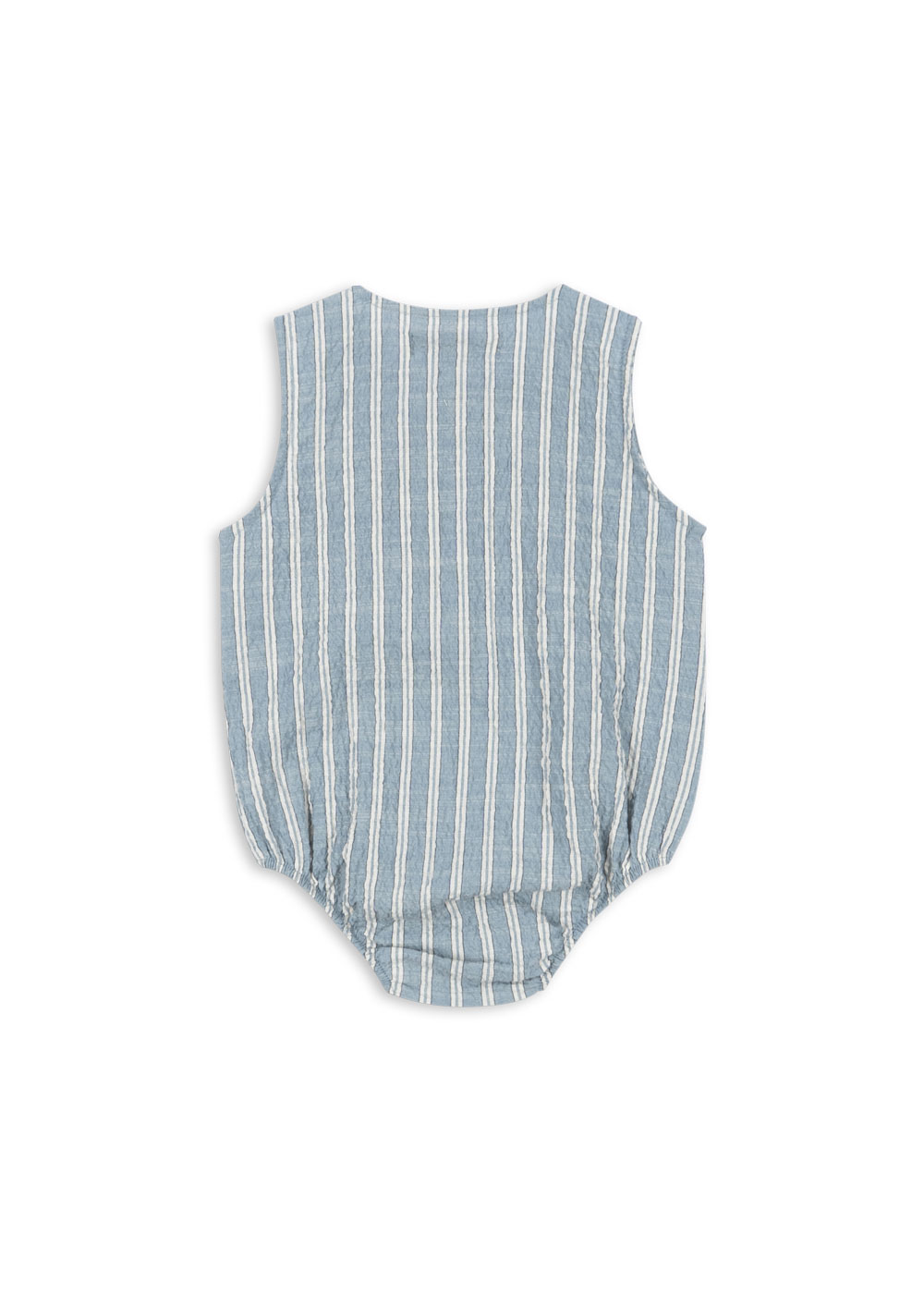 Konges Slojd Baby Romper Elliot Gots Trio Blue Stripe