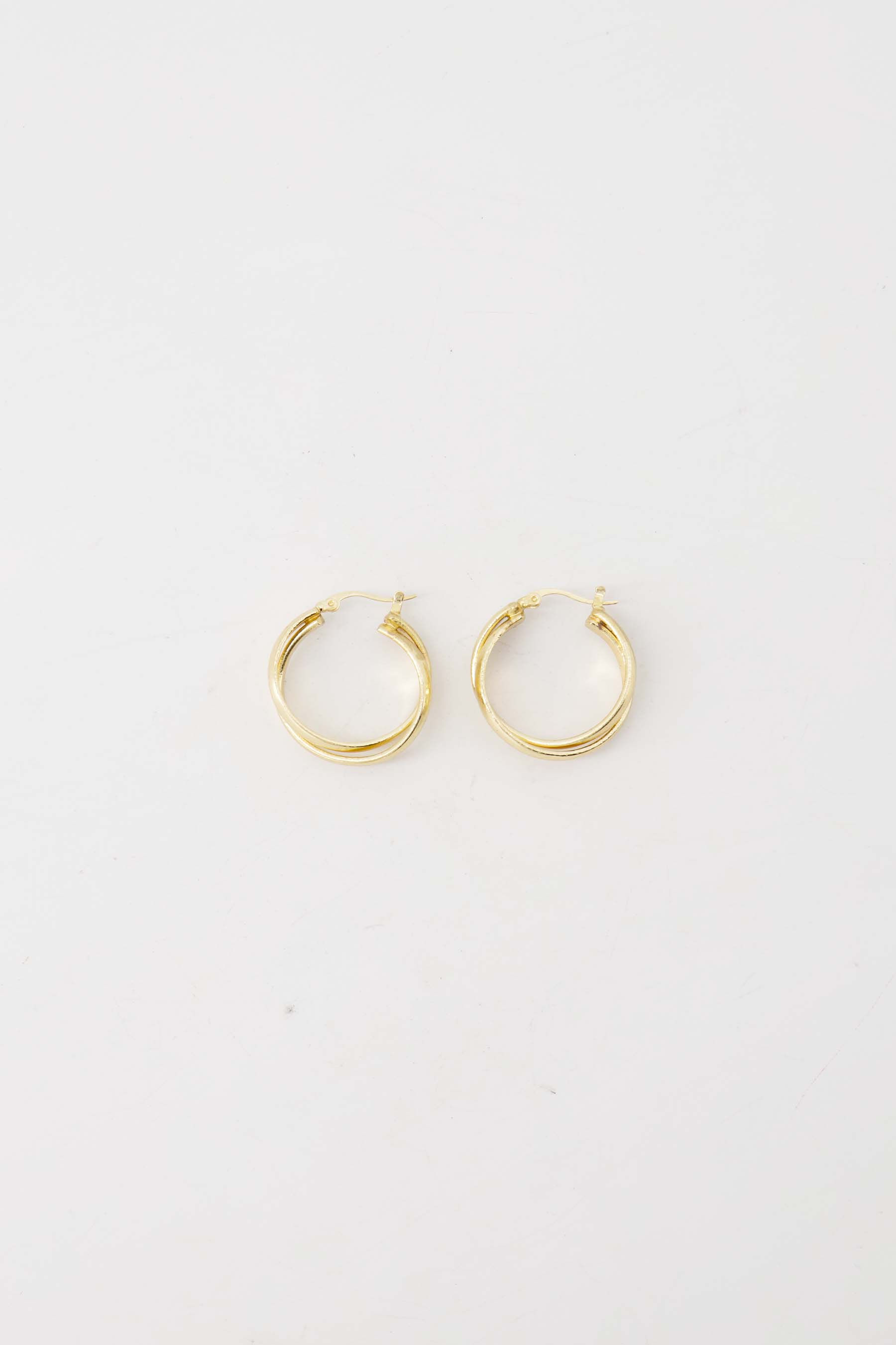 Zusss Ring Oorbellen Goud