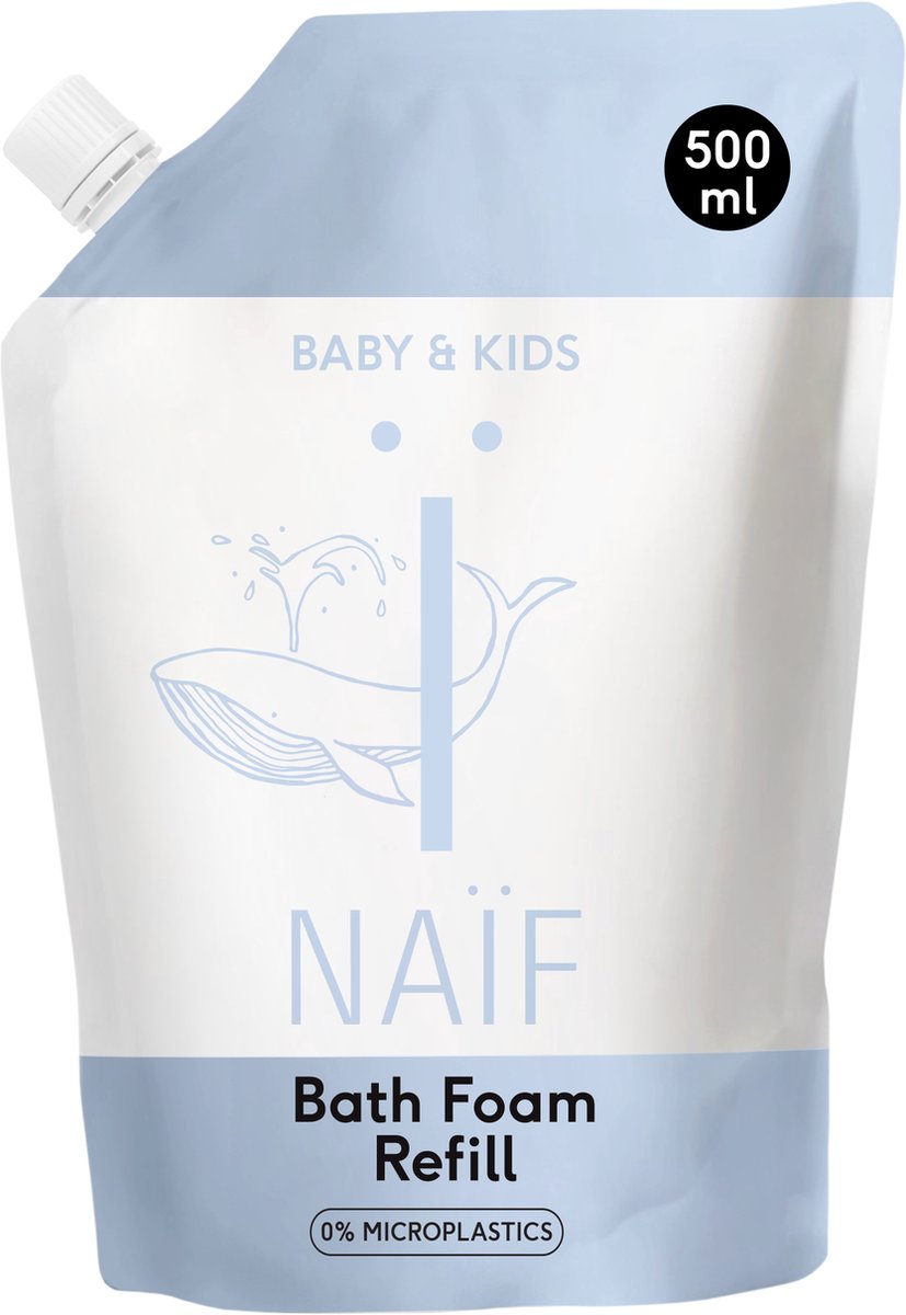 Naif Kids Badschuim 500 ml Navulling