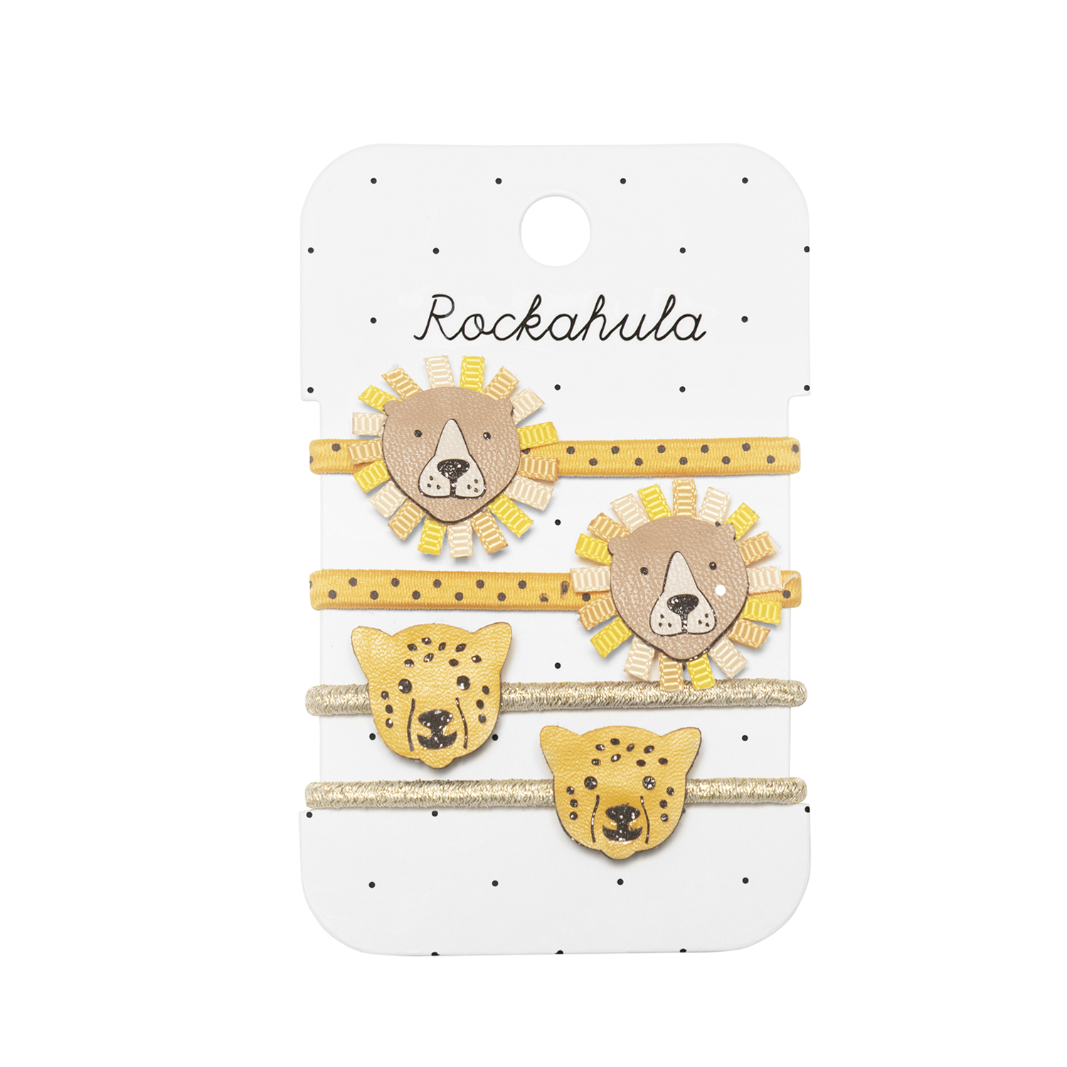 Rockahula Haarelastiek Big Cat 4 stuks