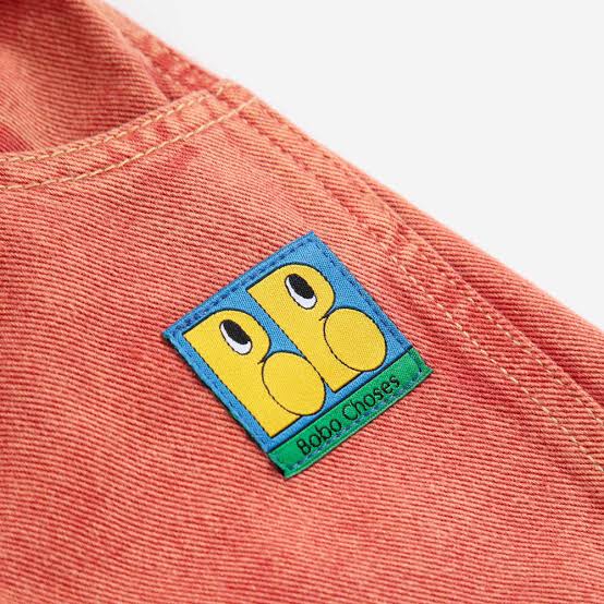 Bobo Choses Baby Broek Denim Tag