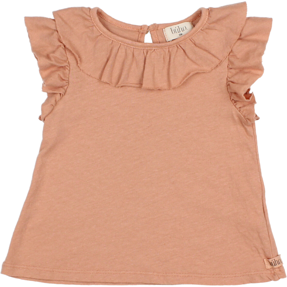 BUHO / baby / frill collar t-shirt