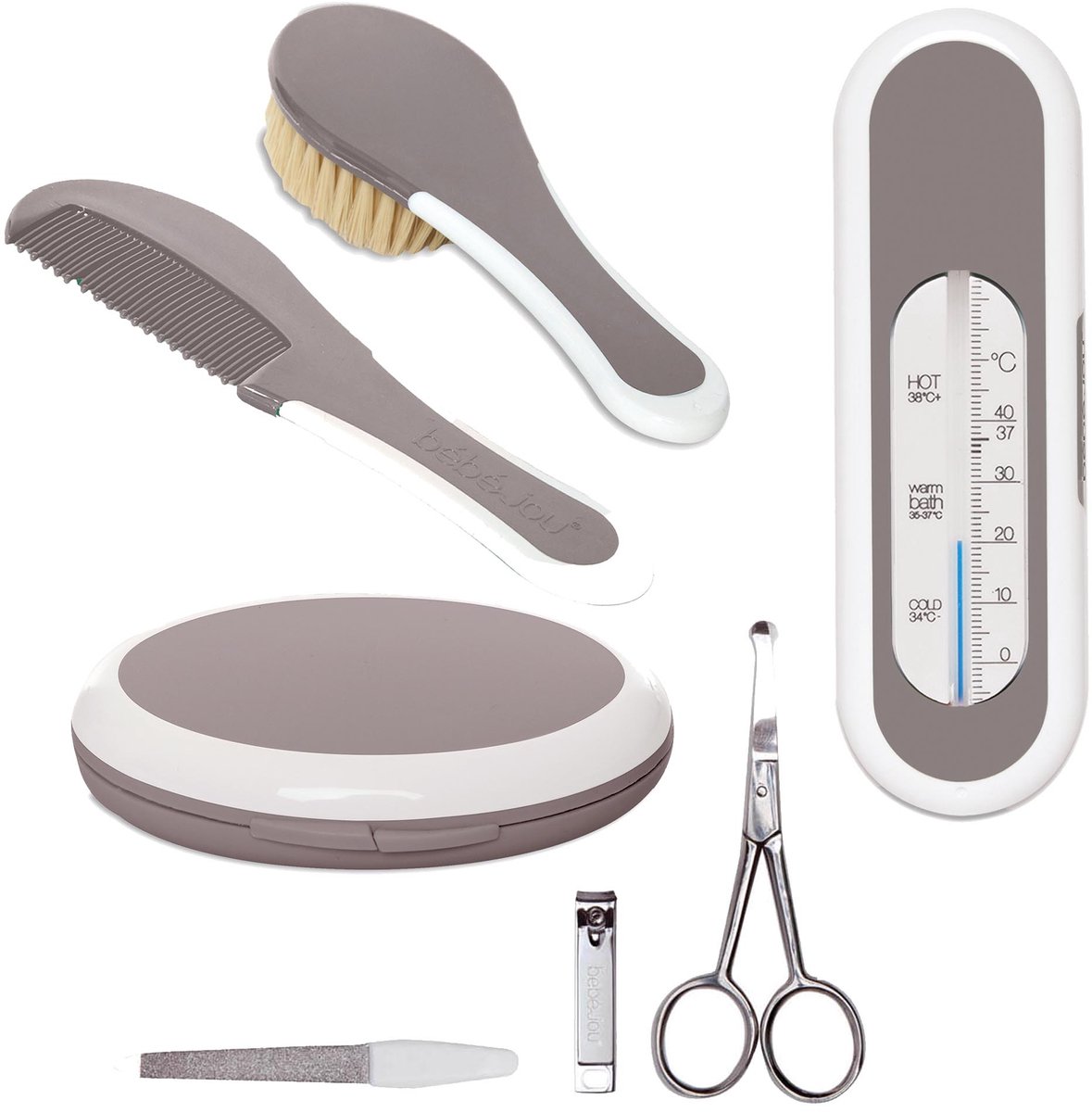 Bébé-jou Verzorgingsset Uni Chalk Brown