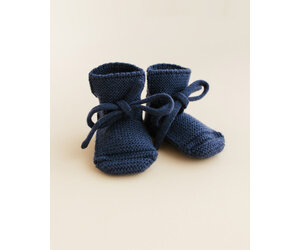 Hvid Booties Original Blue maat 1 - 0-9 maand