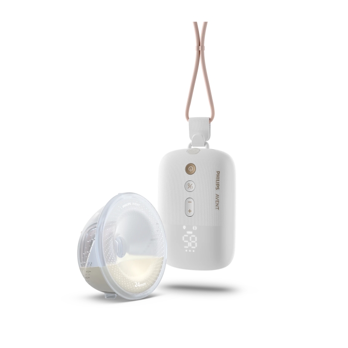 Philips Avent Borstpomp Single Handsfree Electrisch +Zuigfles 125 ml+Bewaarzakje