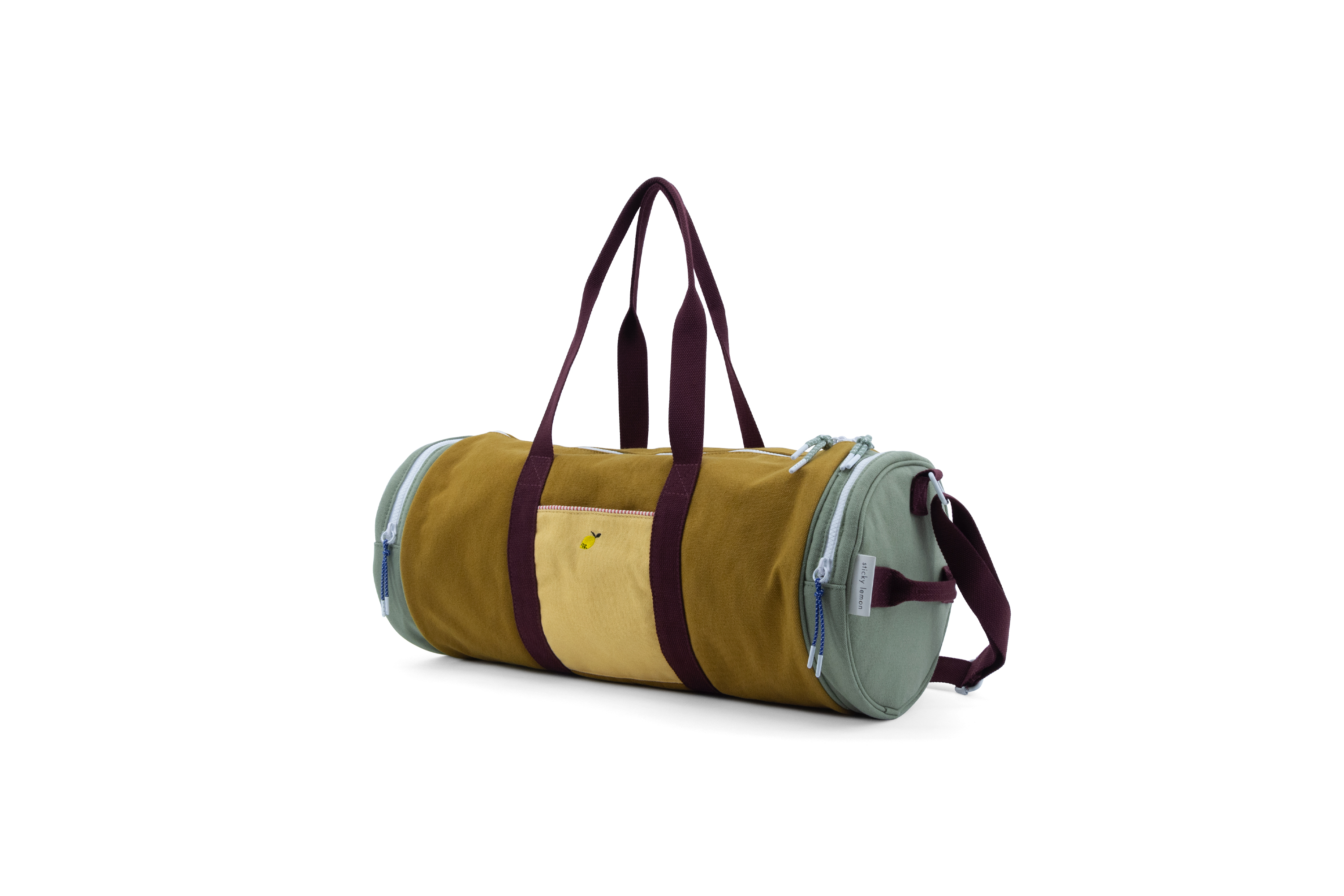 Sticky Lemon Duffle Bag Meadows Adventure Khaki Green 43x21x21 cm