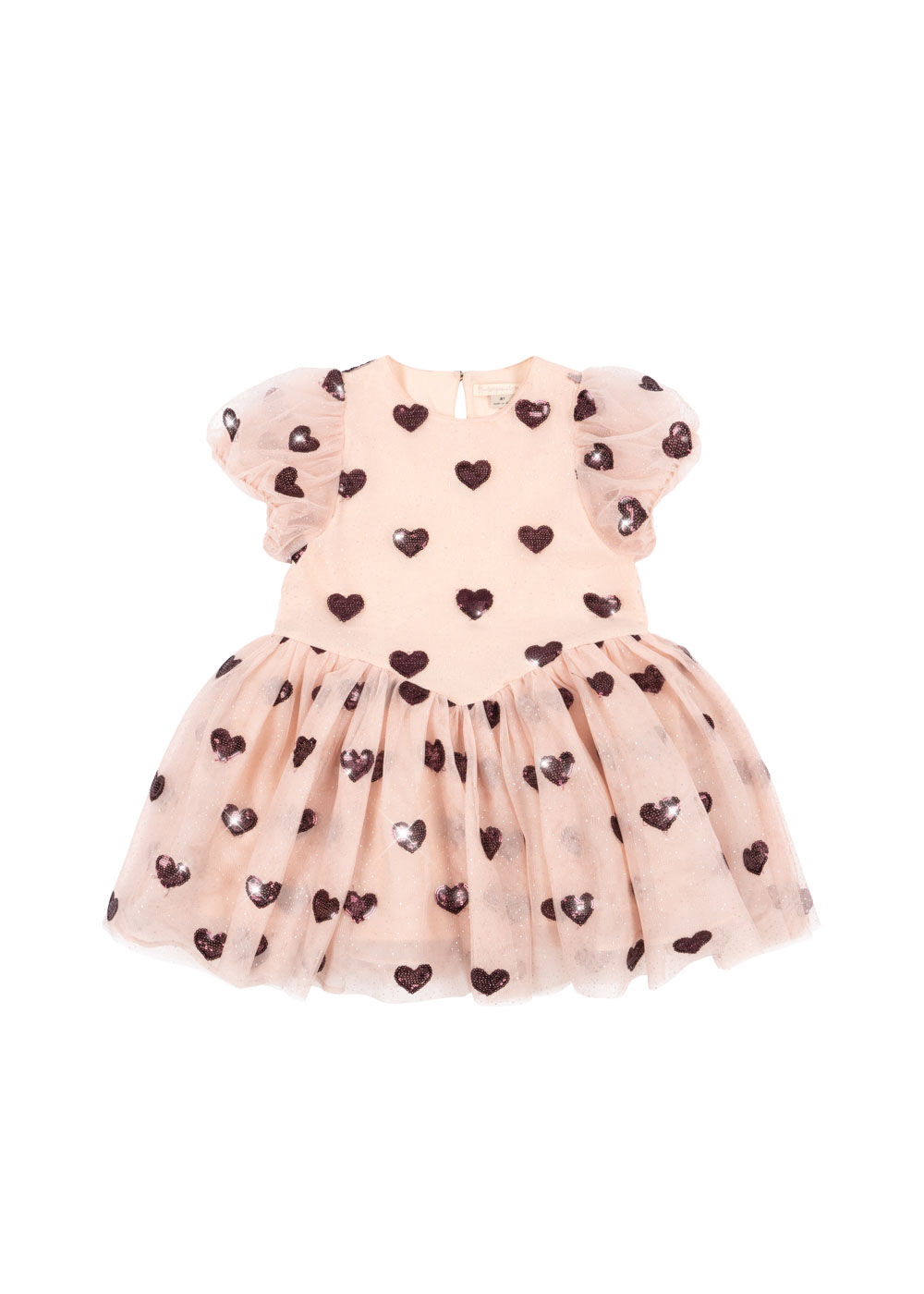 Konges Kleed Heartlily Amour Plum - 5 jaar