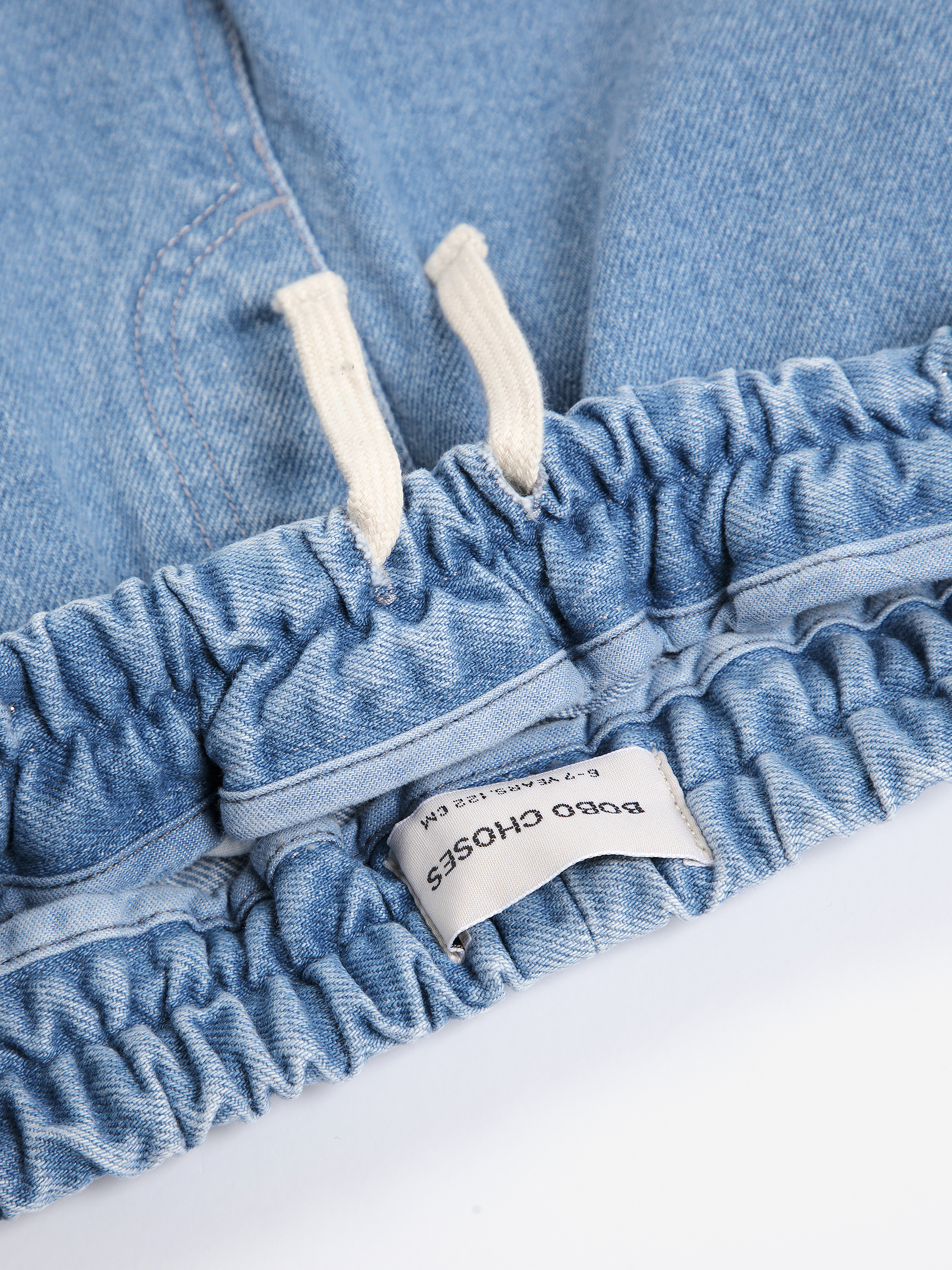 Bobo Choses Kids Broek Denim Embossed - 2 jaar