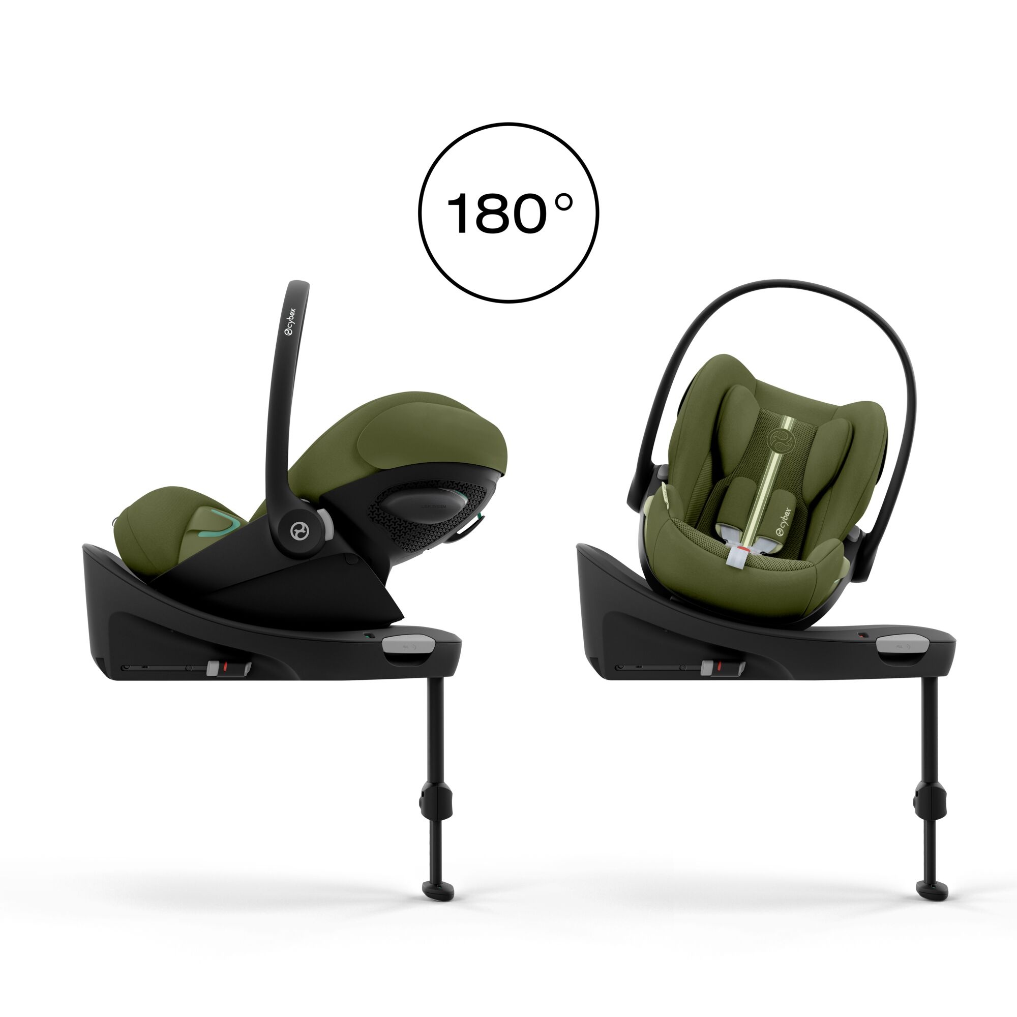Cybex Autostoel Cloud G3 I-Size Plus Moss Green 45-87 cm