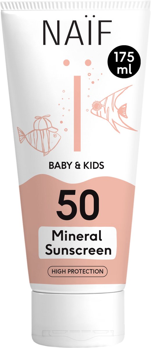 Naif Baby & Kids Zonnecreme Sun SPF50 175 ml