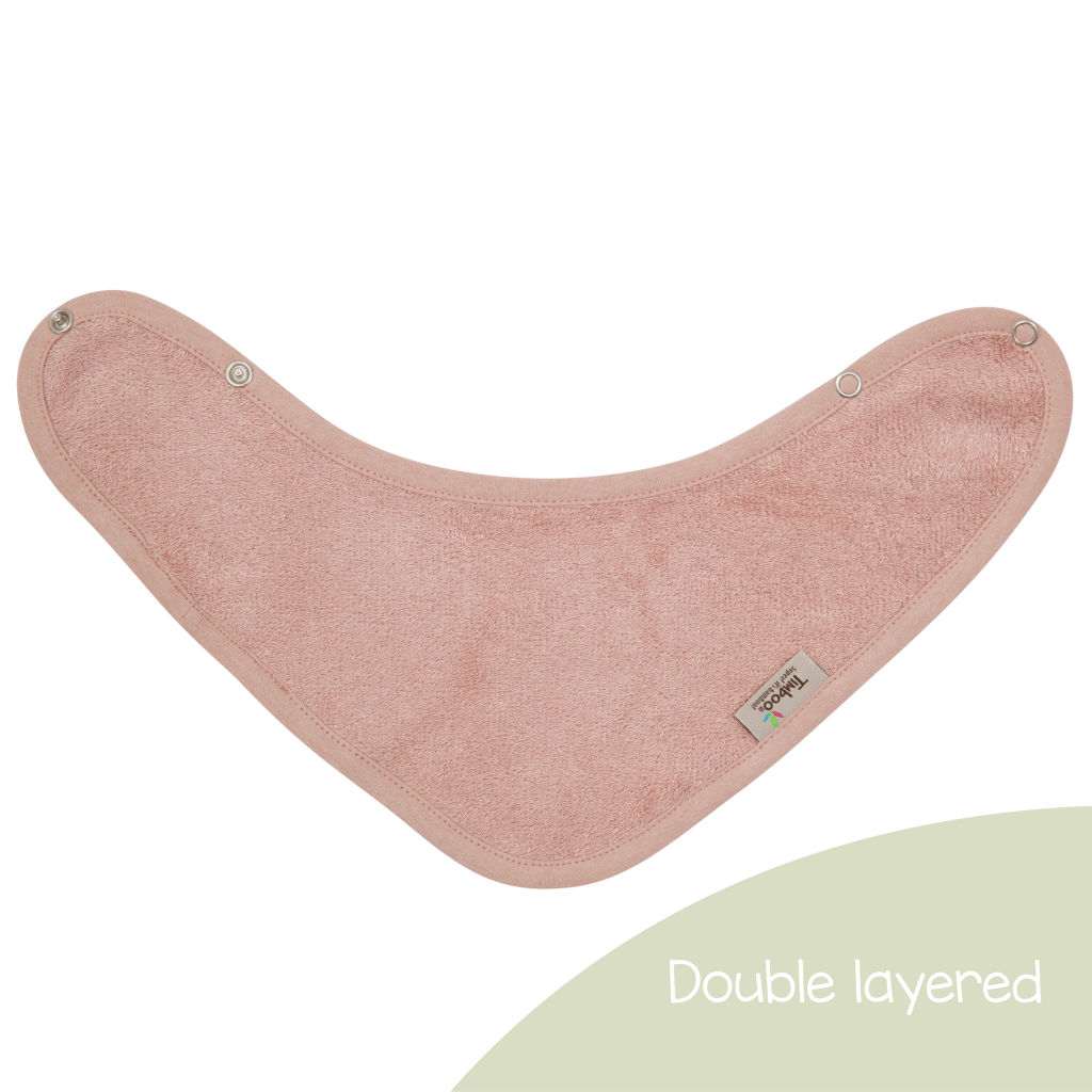 Timboo Slab Bandana Doubled Misty Rose 36x20 cm
