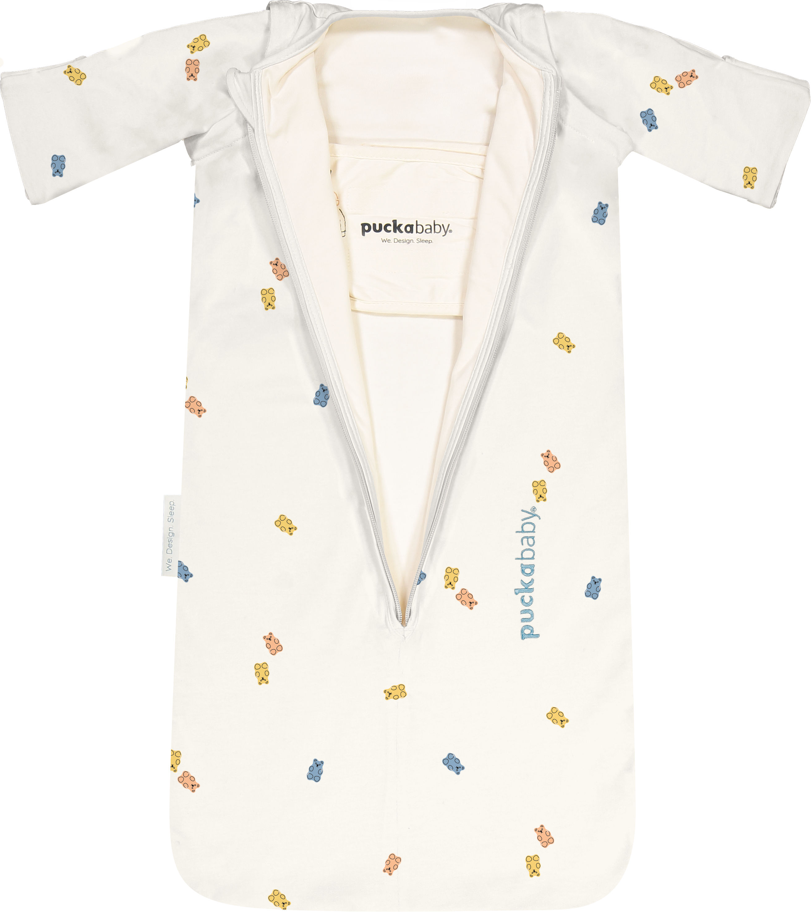 Puckababy Slaapzak The Bag Newborn Cotton Gummy Bears 0-6 maand - 70 cm - Tog 0.5