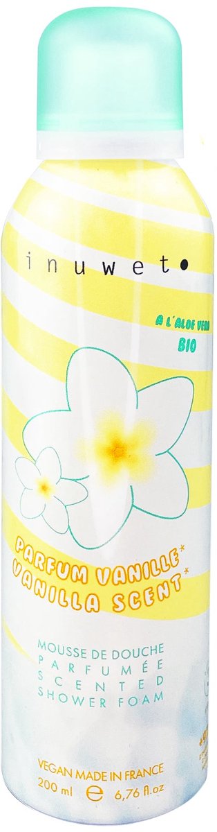 Inuwet Doucheschuim Vanilla 200 ml
