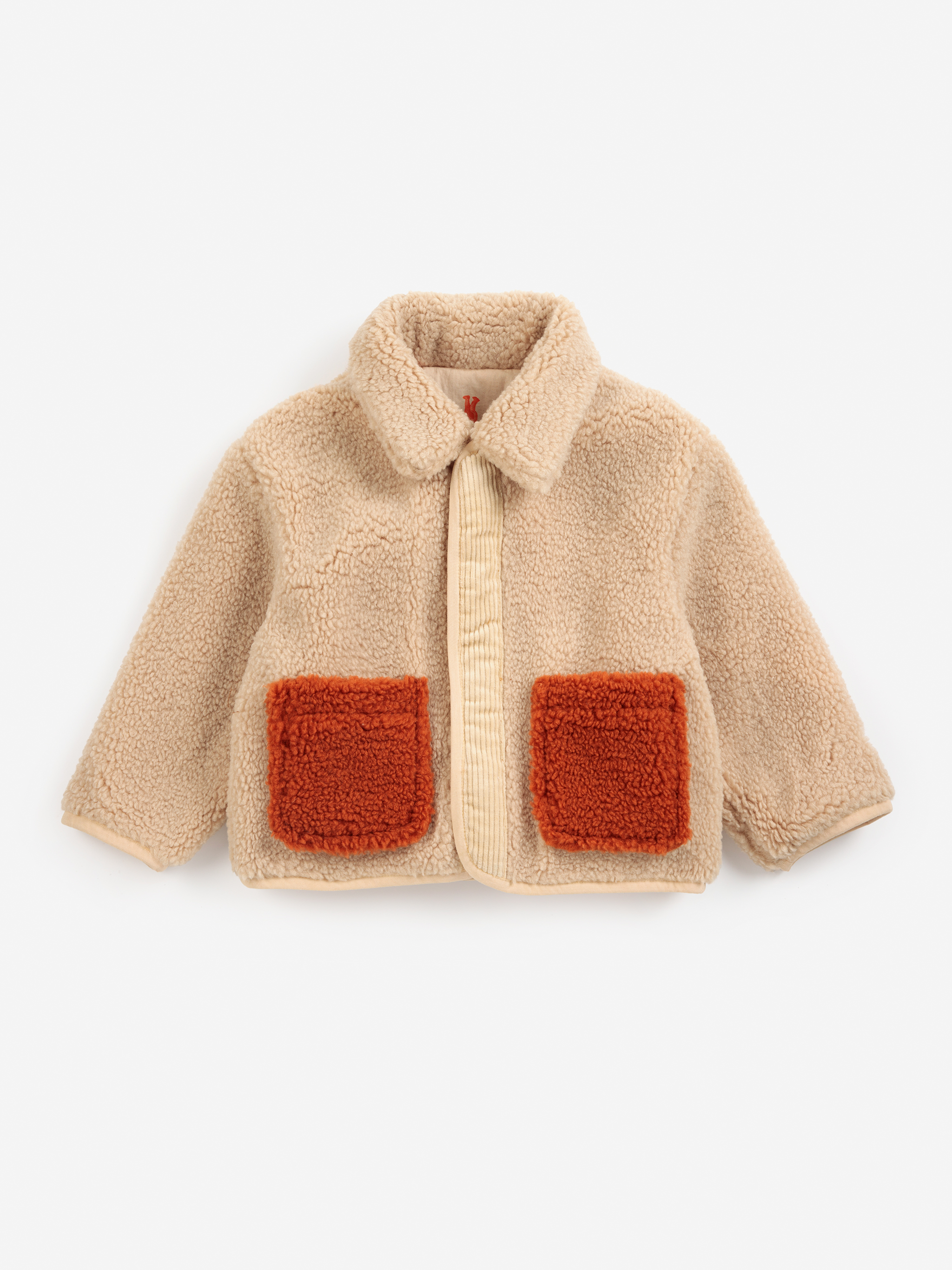 Bobo Choses Baby Jas Reversible Softpaw Monster Sheepskin