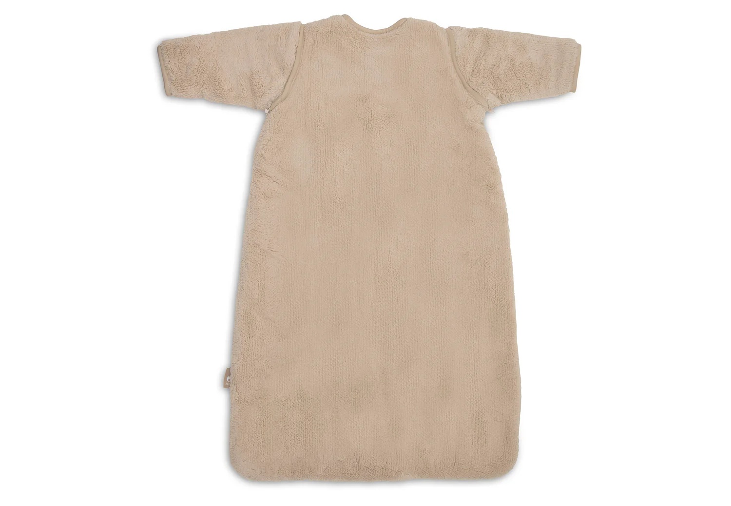 Jollein Slaapzak afritsbare Mouwen Fluffy Sand 70 cm