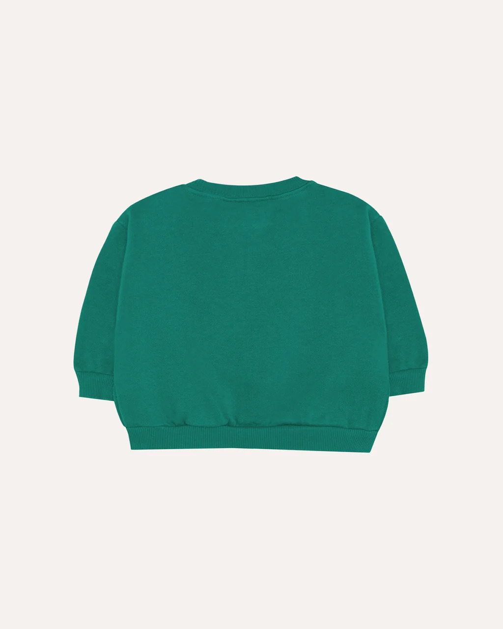 The Campamento Baby Sweater Smiling Face Groen