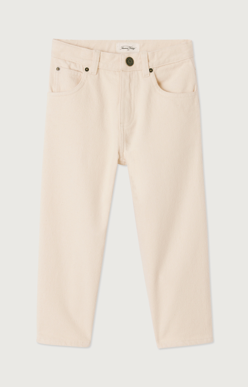 American Vintage Kids Broek Spywood Ecru