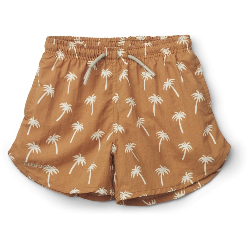 Liewood / Aiden board shorts / Palms - almond - 140-146