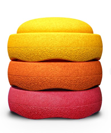 Stapelstein Original set van 3 Warm Classic