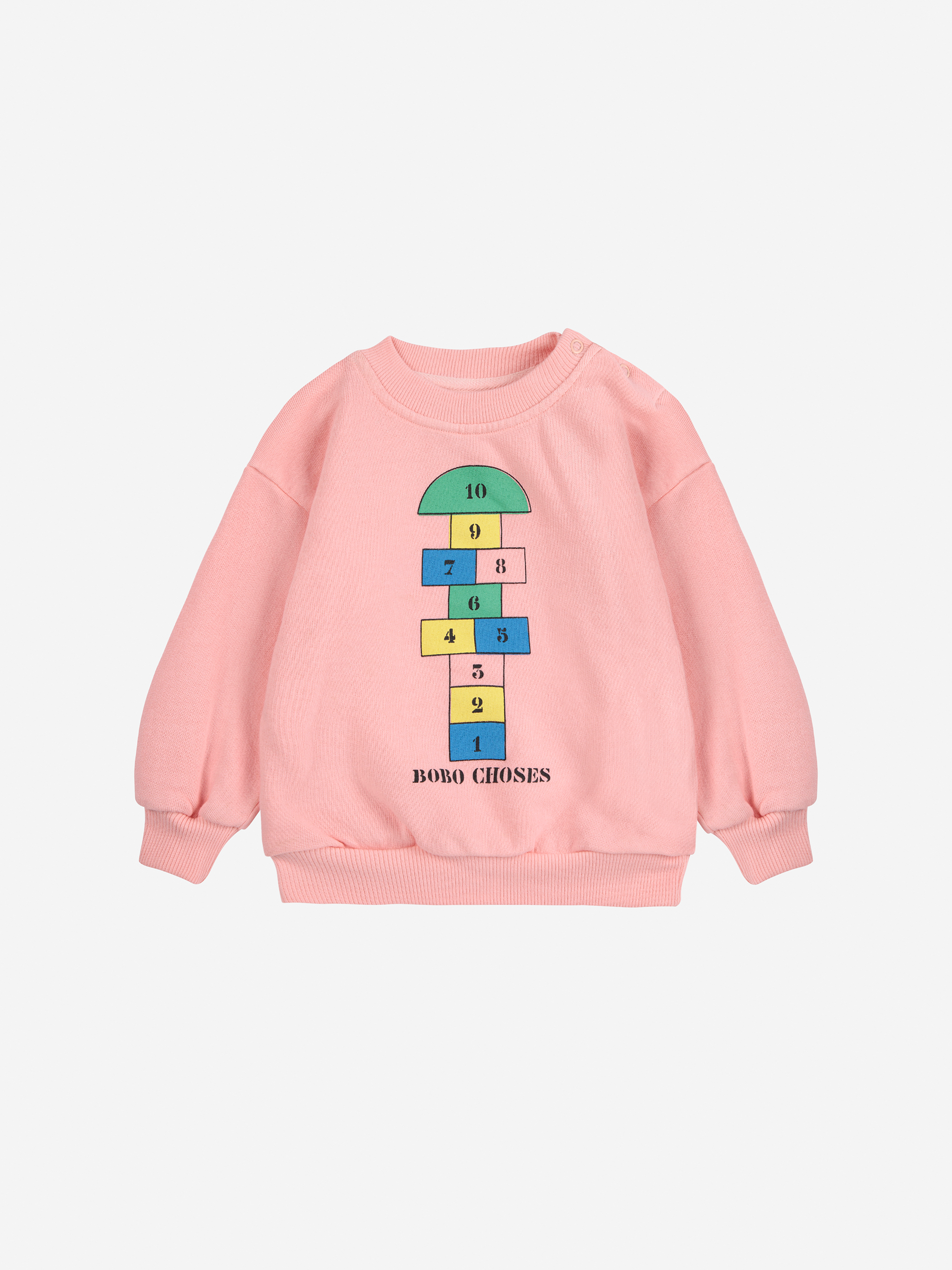 Bobo Choses Sweater Hopscotch Pink