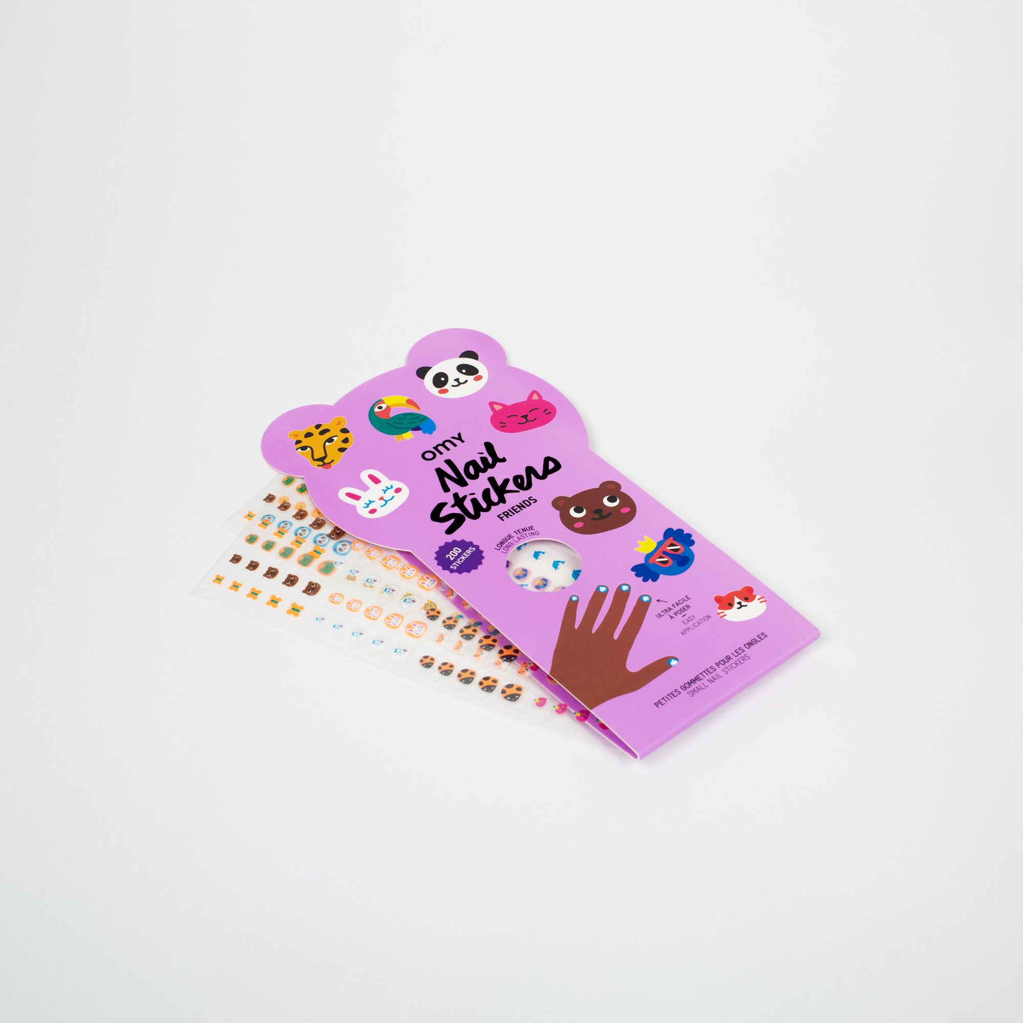 Omy Nagelstickers Friends 200 stuks assorti - Body Art