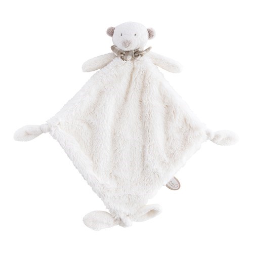 Dimpel Doudou Noann Beer Wit 35 cm