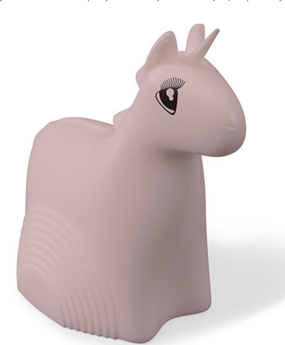 Kidywolf Kidybank Spaarpot Silicone Eenhoorn Roze
