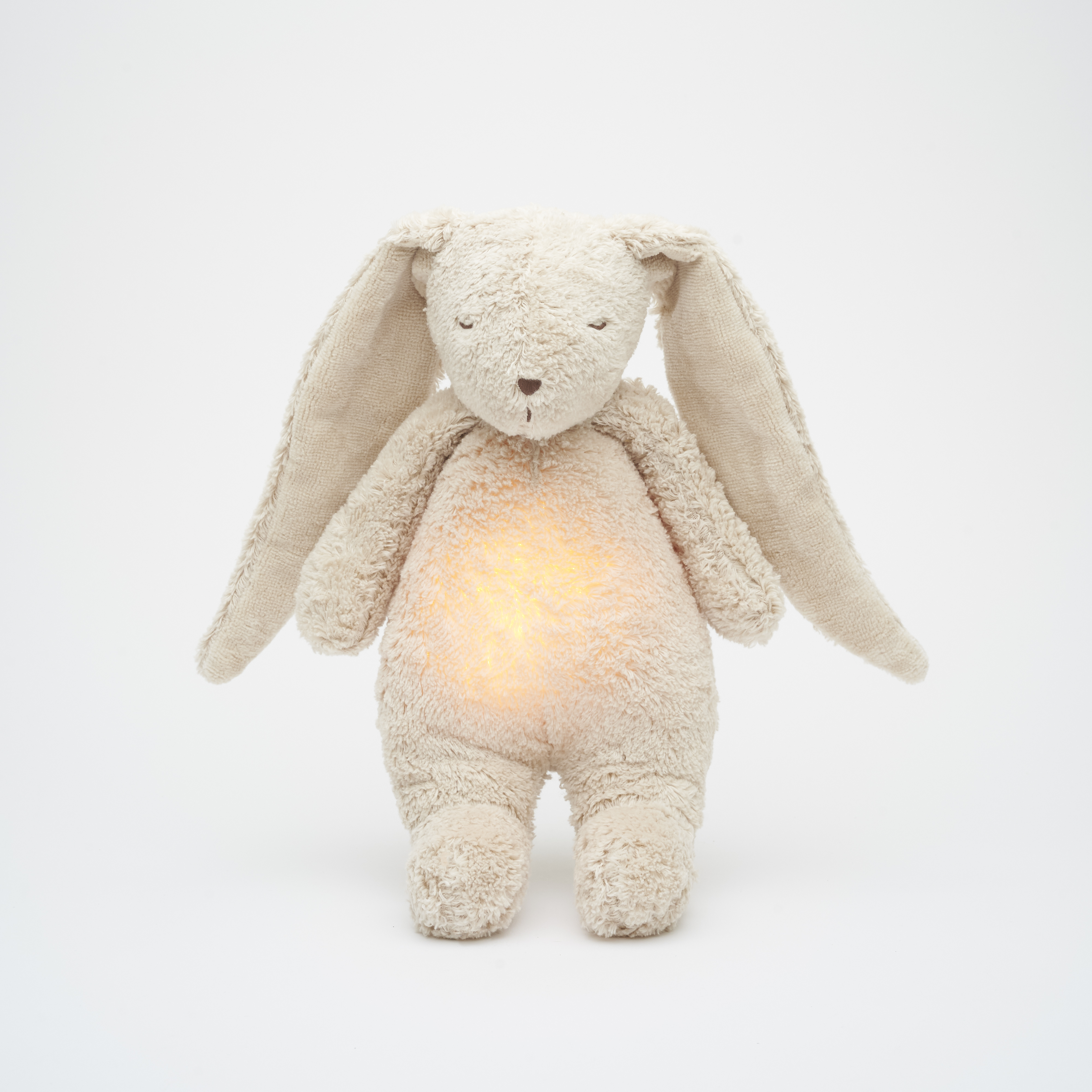 Moonie Knuffel The Humming Bunny 2.0 Sand Natur 28x15x10 cm