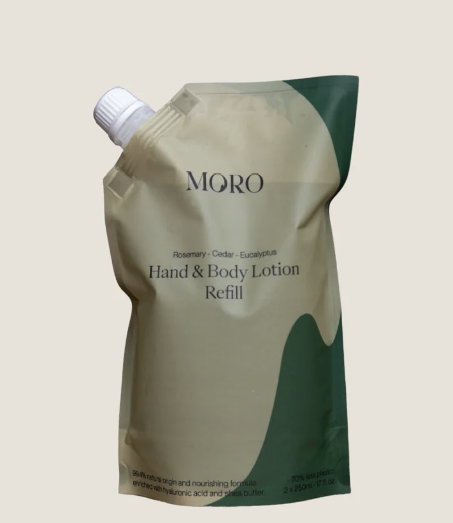 Moro Navulling Hand & Body Lotion Rosemary & Cedar - 2x 250ml