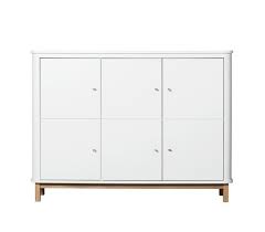 Oliver Furniture Multikast 3-Deur White-Oak