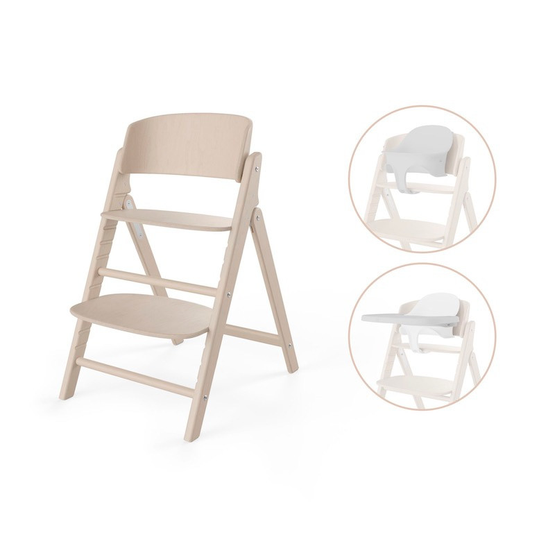 Cybex Kinderstoel Click&Fold 3in1 All Natural-Light Natural