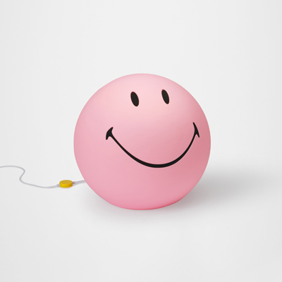 Mr.Maria Lamp LED Smiley XL Pink High Light - 45x40 cm