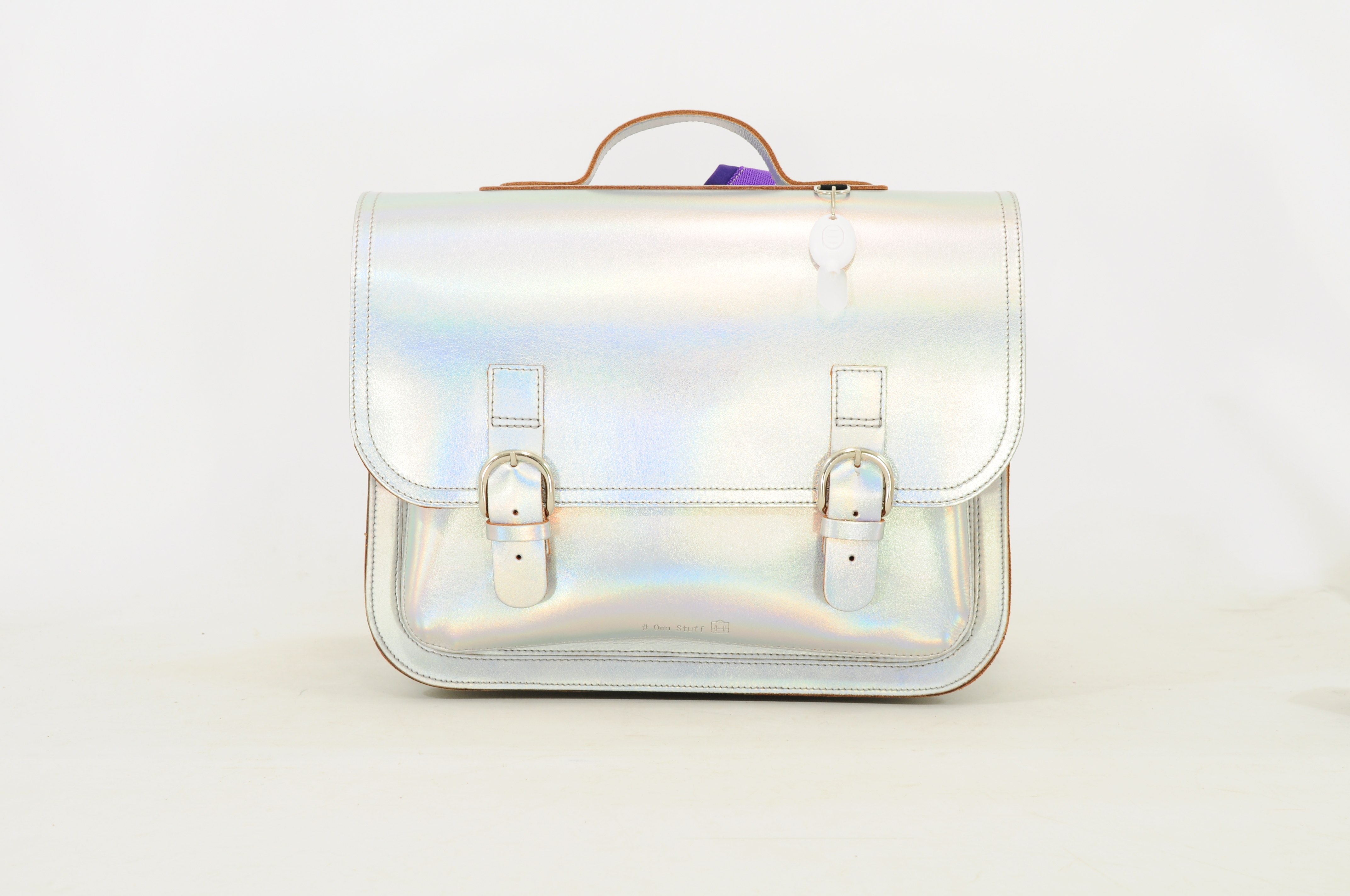 Own Stuff Boekentas Classic Silver 38x17x28 cm