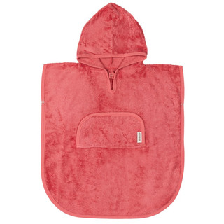 Timboo Poncho V-Hals Raspberry Rose 2-4 jaar
