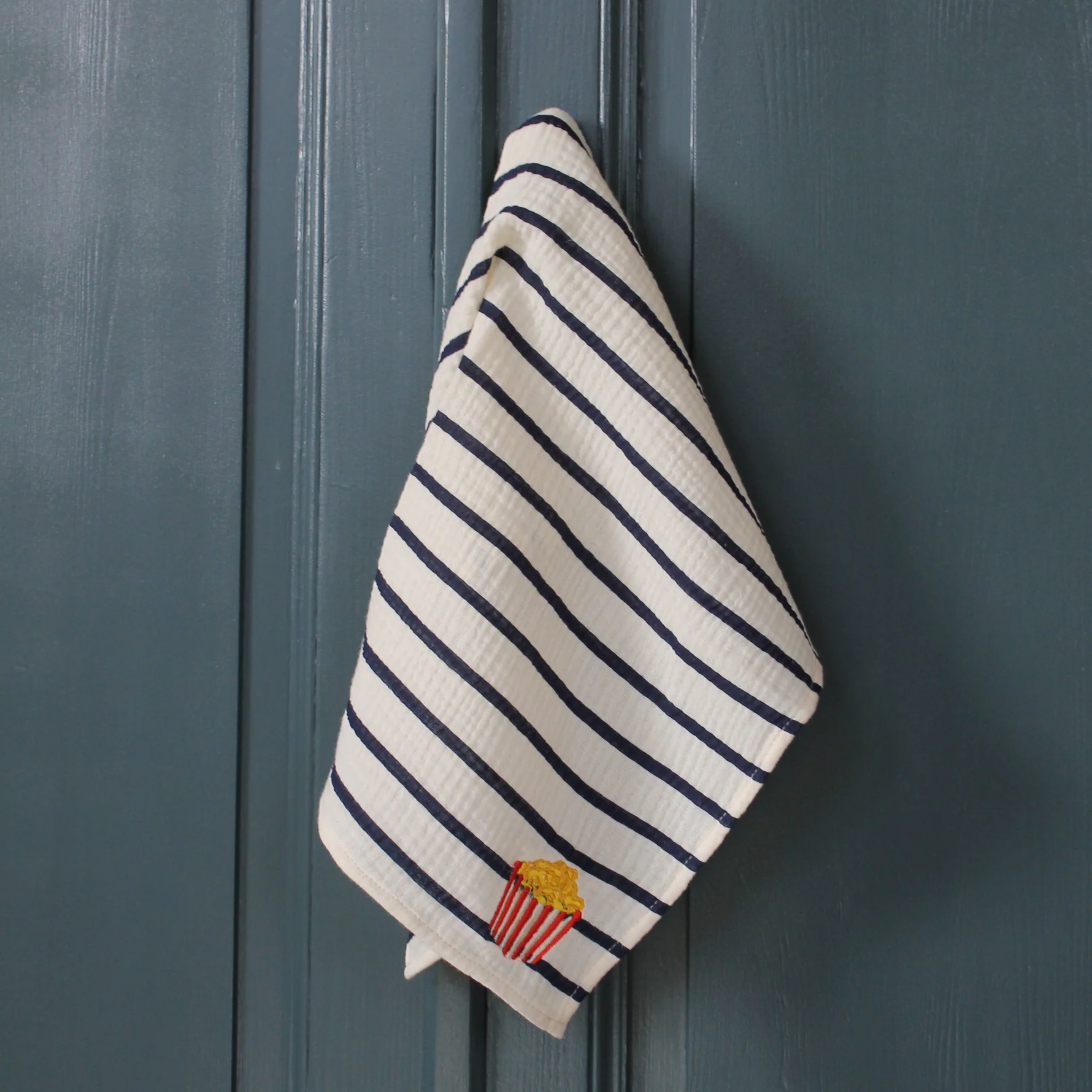 ATELIER POMME Tetradoek Klein The Breton Stripe Gepersonaliseerd 