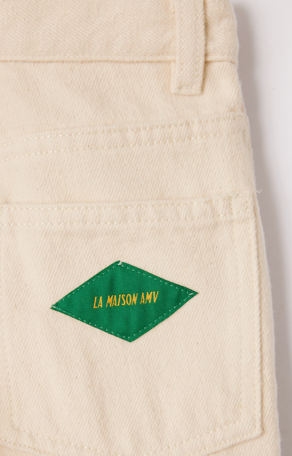 American Vintage Kids Broek Spywood Ecru