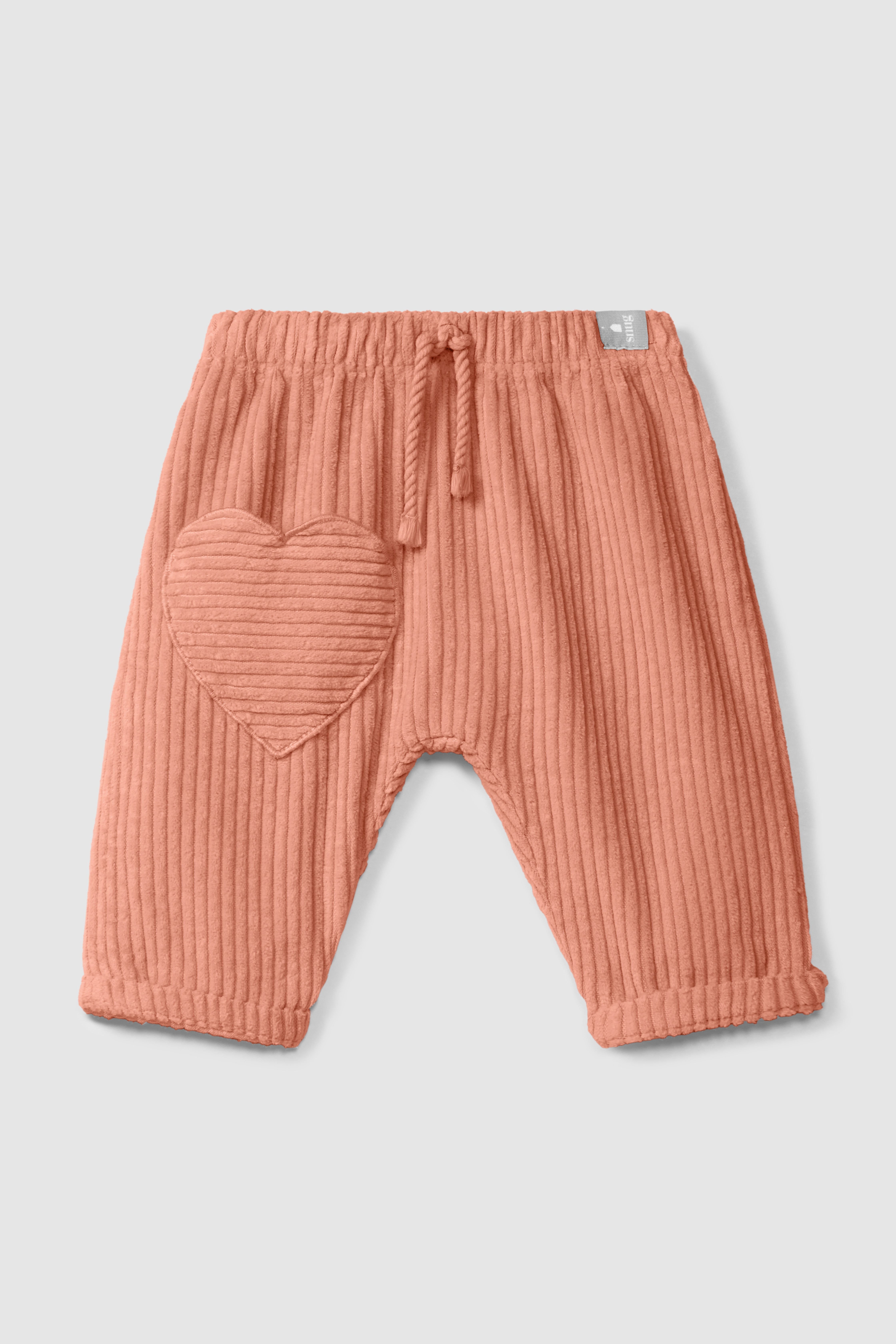 Snug Baby Broek Gestreept Dark Pink