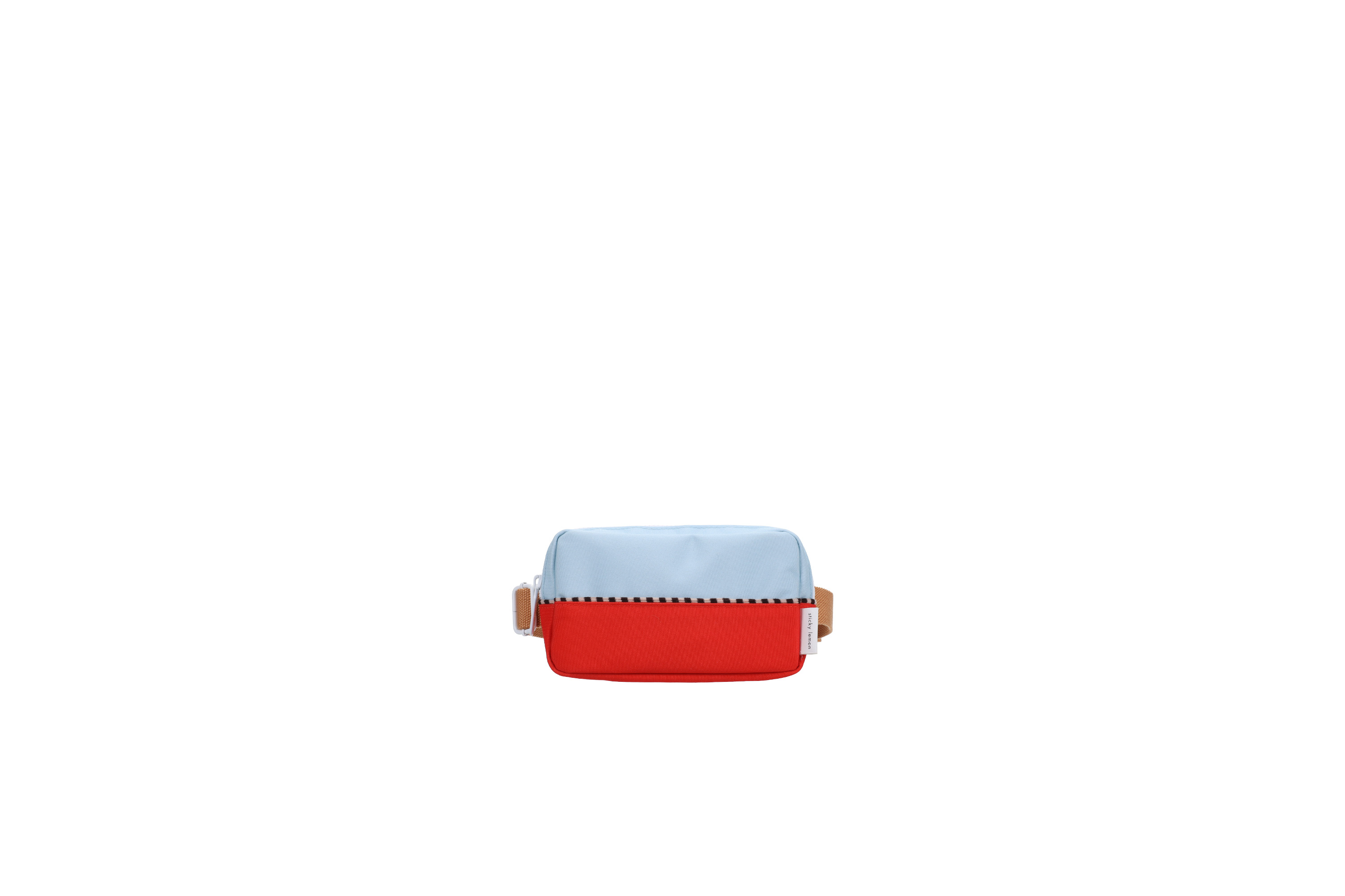 Sticky Lemon Heuptas small Wonders Colourblocking Zissou Blue - Red Hat 19.5x4x11 cm