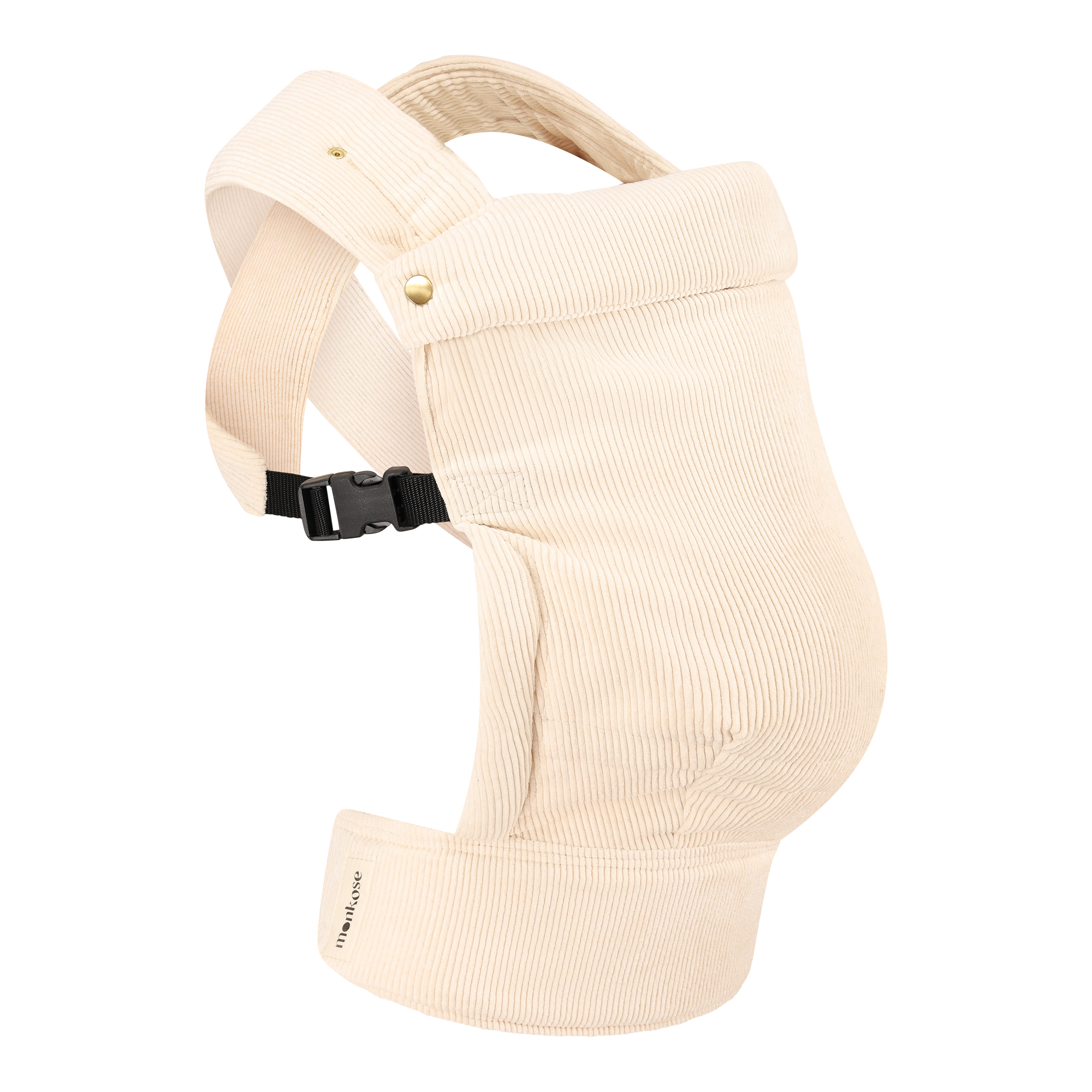 Monkose Draagzak Heiwa Corduroy Creme