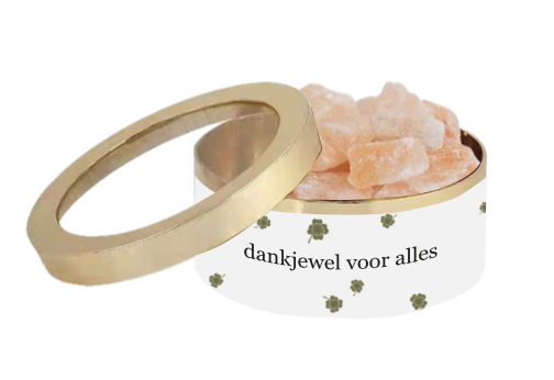 Zusss Geurdiffuser in Blik bedankt voor alles 8x5 cm